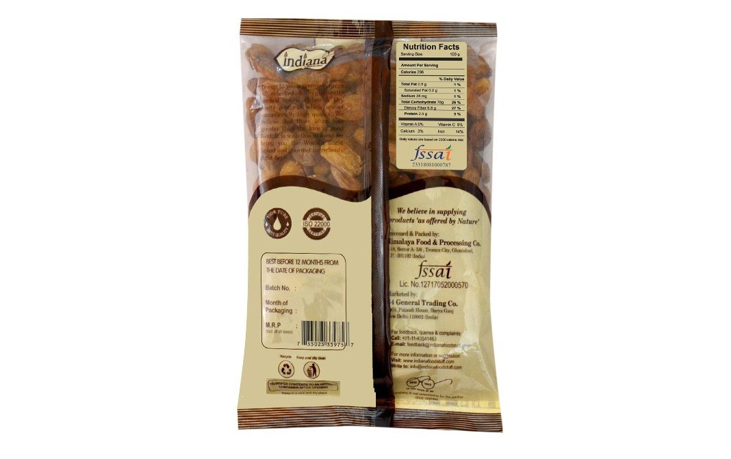 Indiana Munaka    Pack  250 grams